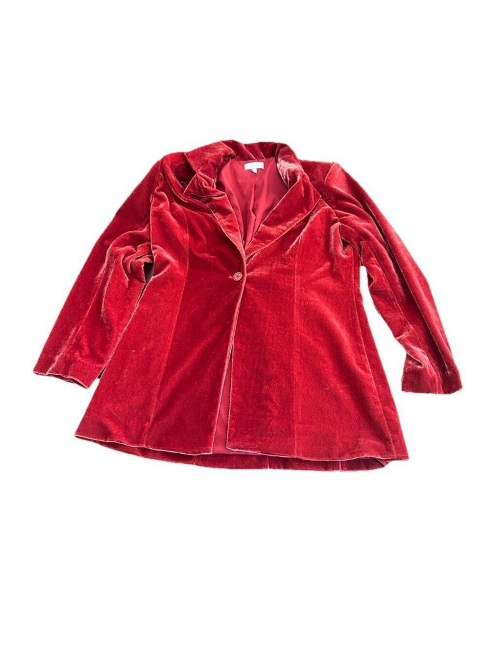 S’EDGE Atlanta Thomas Blazer Velvet Evening Jacket Small